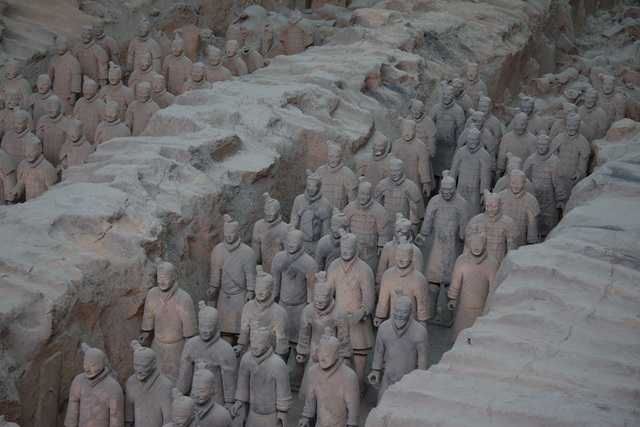 Qin Shi Huang's Army of Warriors is Found
