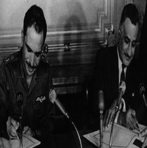 Jordan & Egypt sign pact.