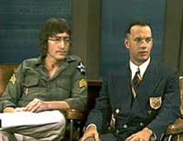 John Lennon's first appearance on the Dick Cavett Talk show