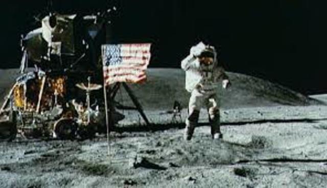 United States lands on the moon