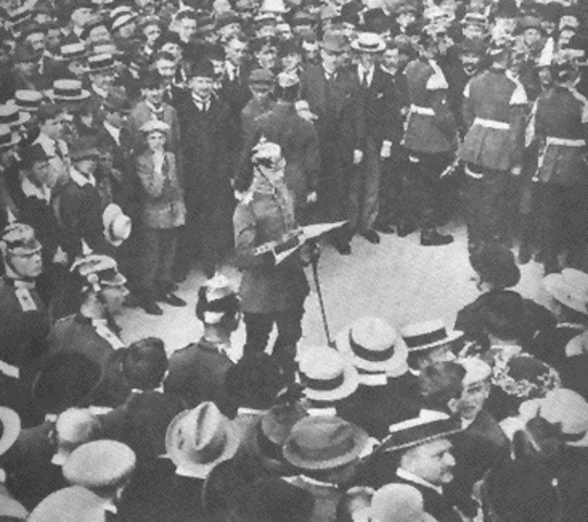 Austria-Hungría declara la guerra a Serbia