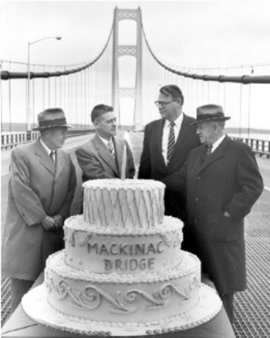 Mackinac Bridge Opened