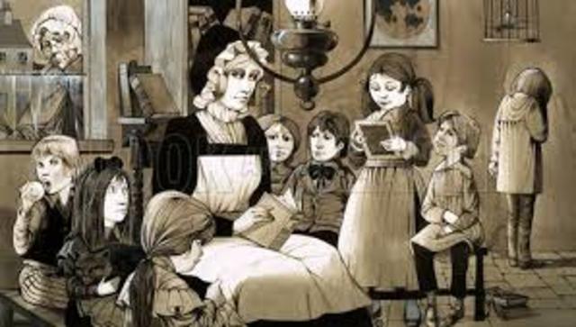 Education in the Colonial Period- Puritans, Dame & Common Schools