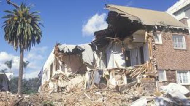 Northridge, California earthquake in 1994