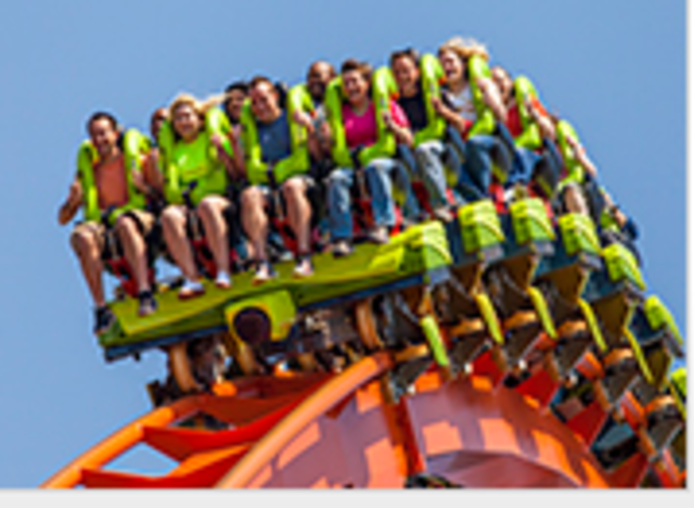 Rode the Rougaru Ride at Ceder Point