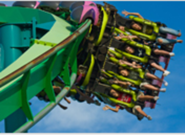 Rode the Raptor Ride at Ceder Point