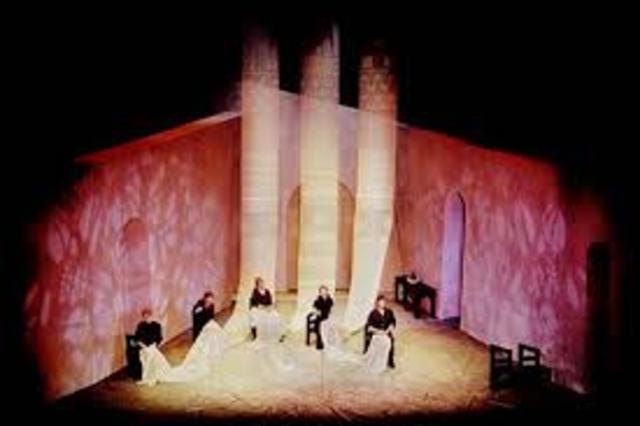 Acto 1 Introduccion a la casa de Bernarda