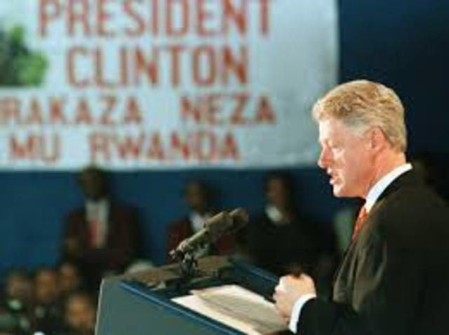 Apology from president clinton