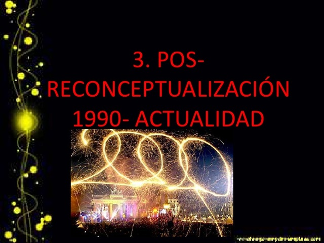POS-RECONCEPTUALIZACION