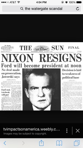 The Watergate Scandal