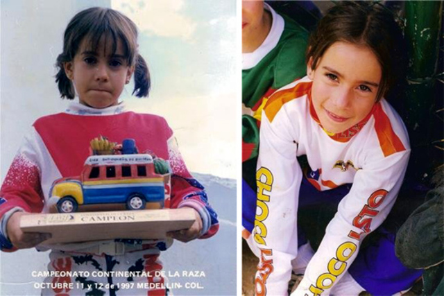 She was World Champion Junior