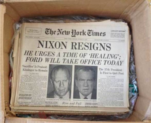 Date Nixon Resignition