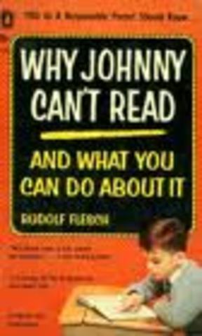(4) "Why Johnny Can't Read" by Rudolph Flesch published