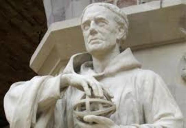 Nacimiento de Rogelio Bacon