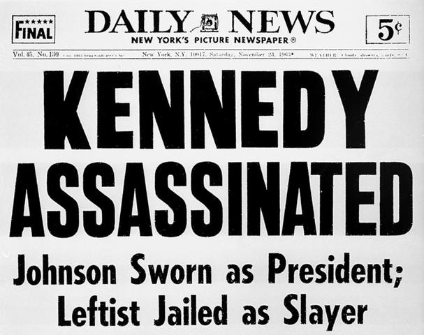 jfk assassinated