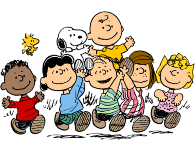 First “Peanuts” Cartoon Strip