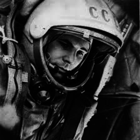 Yuri Gagarian traveled space