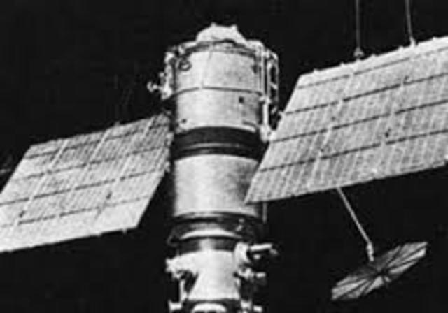 Soviet Satellite Sputnik Launches Space Age