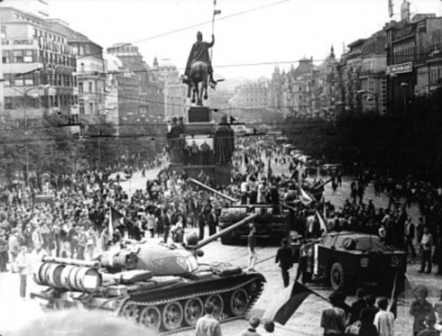 Russia invasion of Czechoslovakia