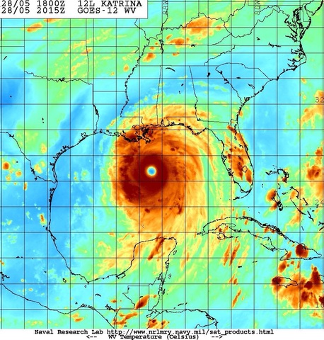 Hurricane Carmen struck Louisiana