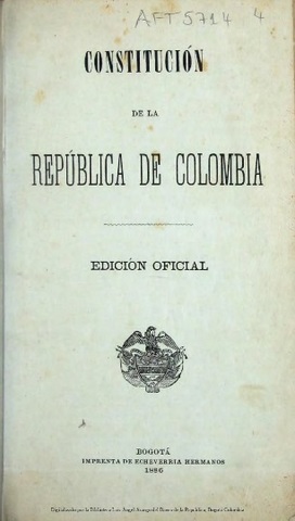 Segunda constitución de la republica