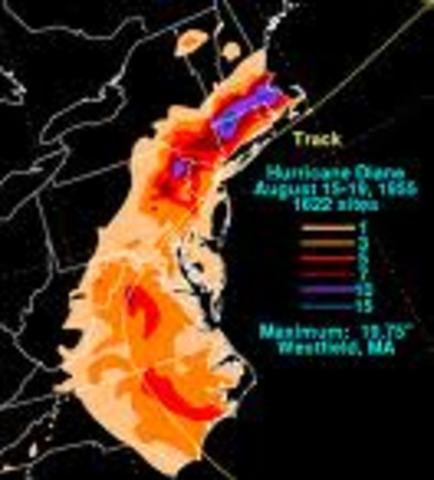 (6) Hurricane Diane 200 dead