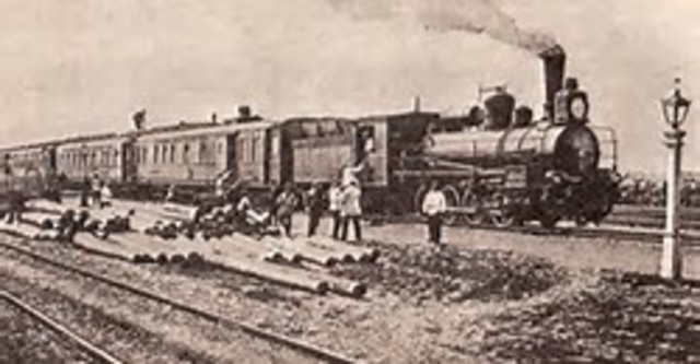 Inaguracion del transiberiano