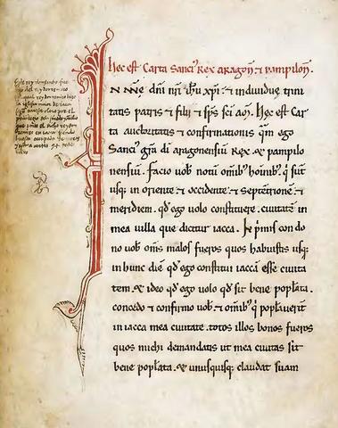 La concesión del Fuero de Jaca