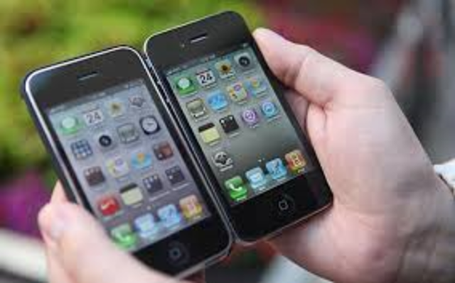 The first i phone was created