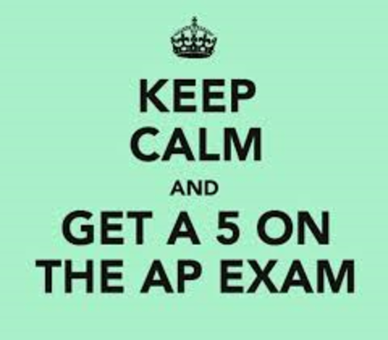 My first AP test