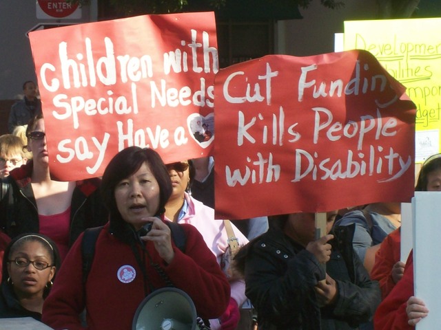 Parents began advocation for public school education for children with disabilities