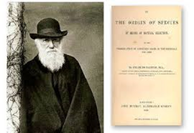 Darwin wrote the Orgin of Species
