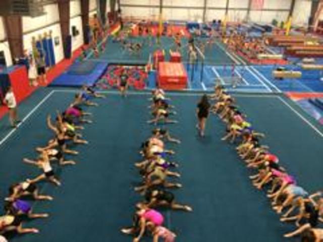 I had my first gymnastics meet