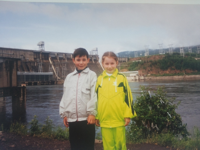 Первая поездка на Красноярскую ГЭС