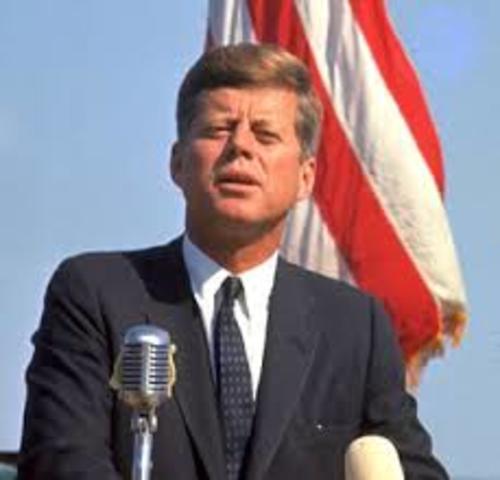 John F. Kennedy elected president