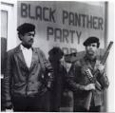 militant Black Panthers