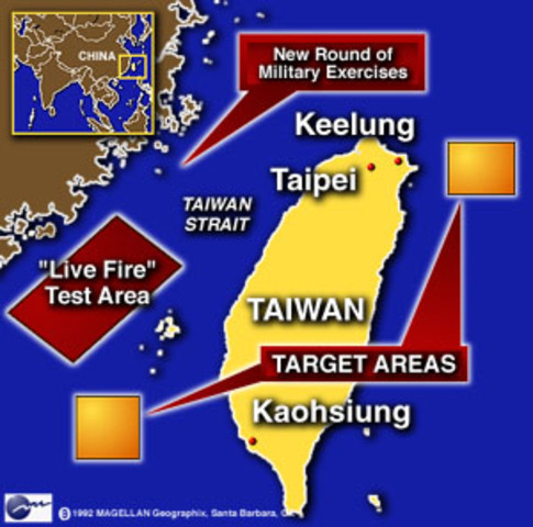 End of First Taiwan Strait Crisis