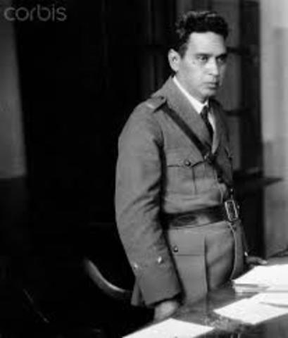 Maximiliano Hernandez Martinez became vice president