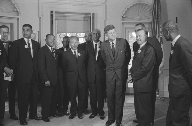 PRESIDENT KENNEDY COMMITS TO CIVIL RIGHTS