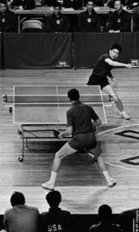 Ping-Pong Diplomacy