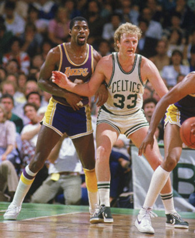rivalries are born with the Boston celtics and Los Angeles Lakers