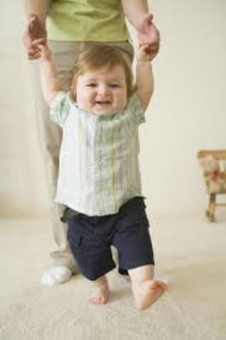 At 12 months old I started walking