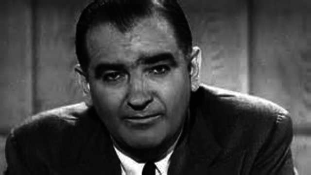 McCarthyism begins to take control of americans politics