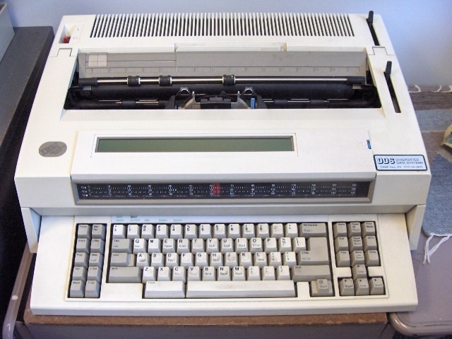 Upgrade to  Electric Typewriters