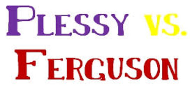 Plessy vs. Ferguson