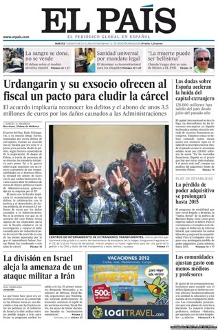 Urdangarín y su exsocio ofrecen al fiscal un pacto para eludir la cárcel