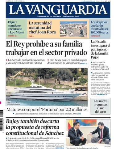 La Audiencia de Palma rechaza los dos escritos de la defensa Matas