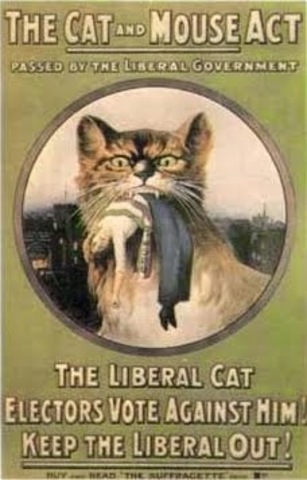 "LEY DEL GATO Y EL RATÓN" (PARLAMENTO BRITÁNICO)