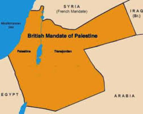 British Mandate for Palestine