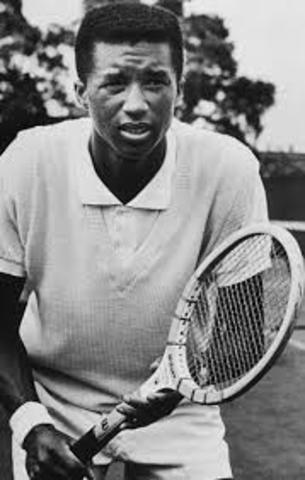 Arthur Ashe wins Wimbledon